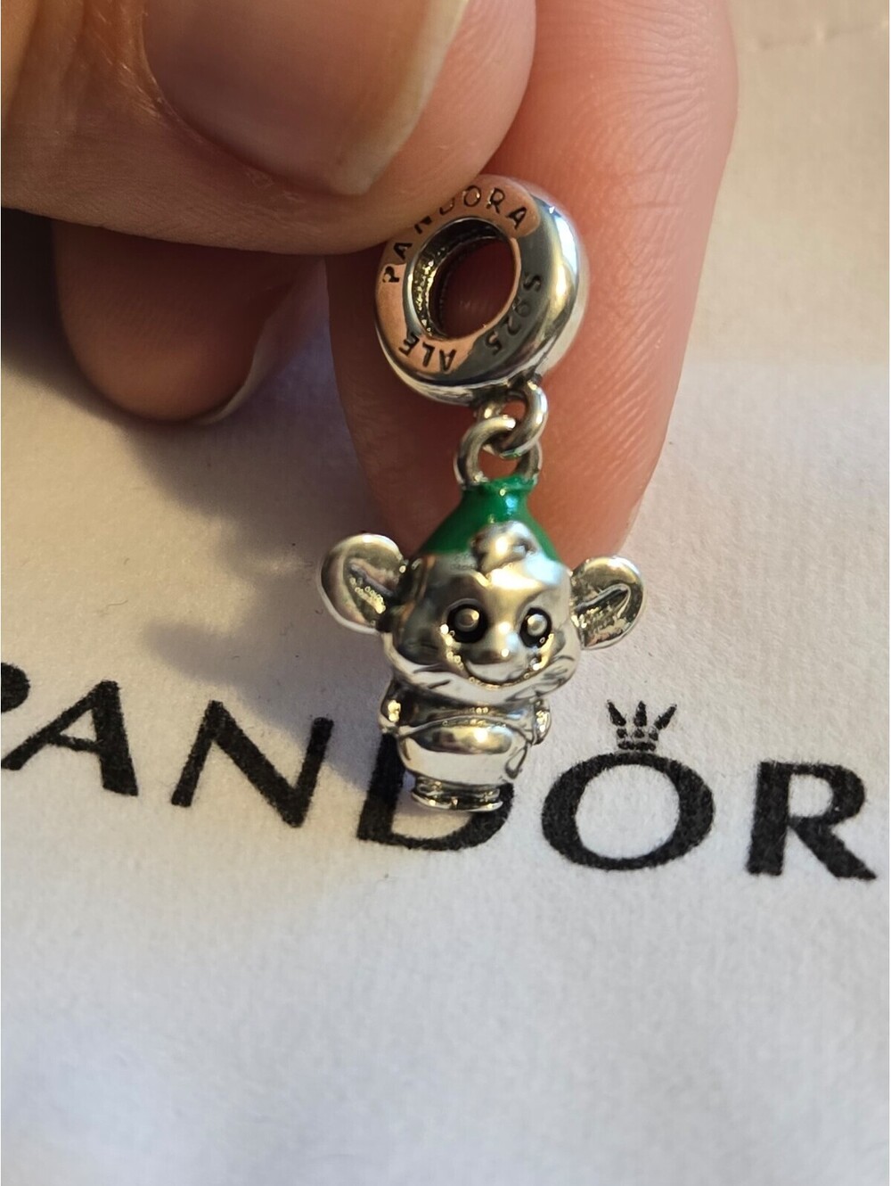 Disney pandora charm Cinderella  gus